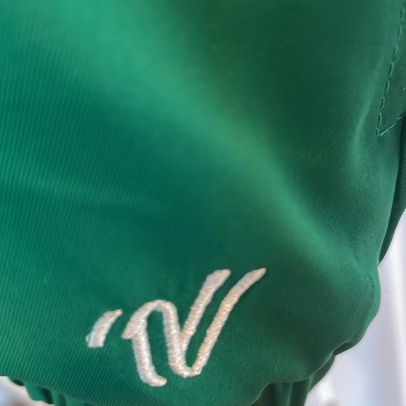 Varsity Spirit Women’s cheerleading jacket paragraph green with gold letters - Picture 7 of 16